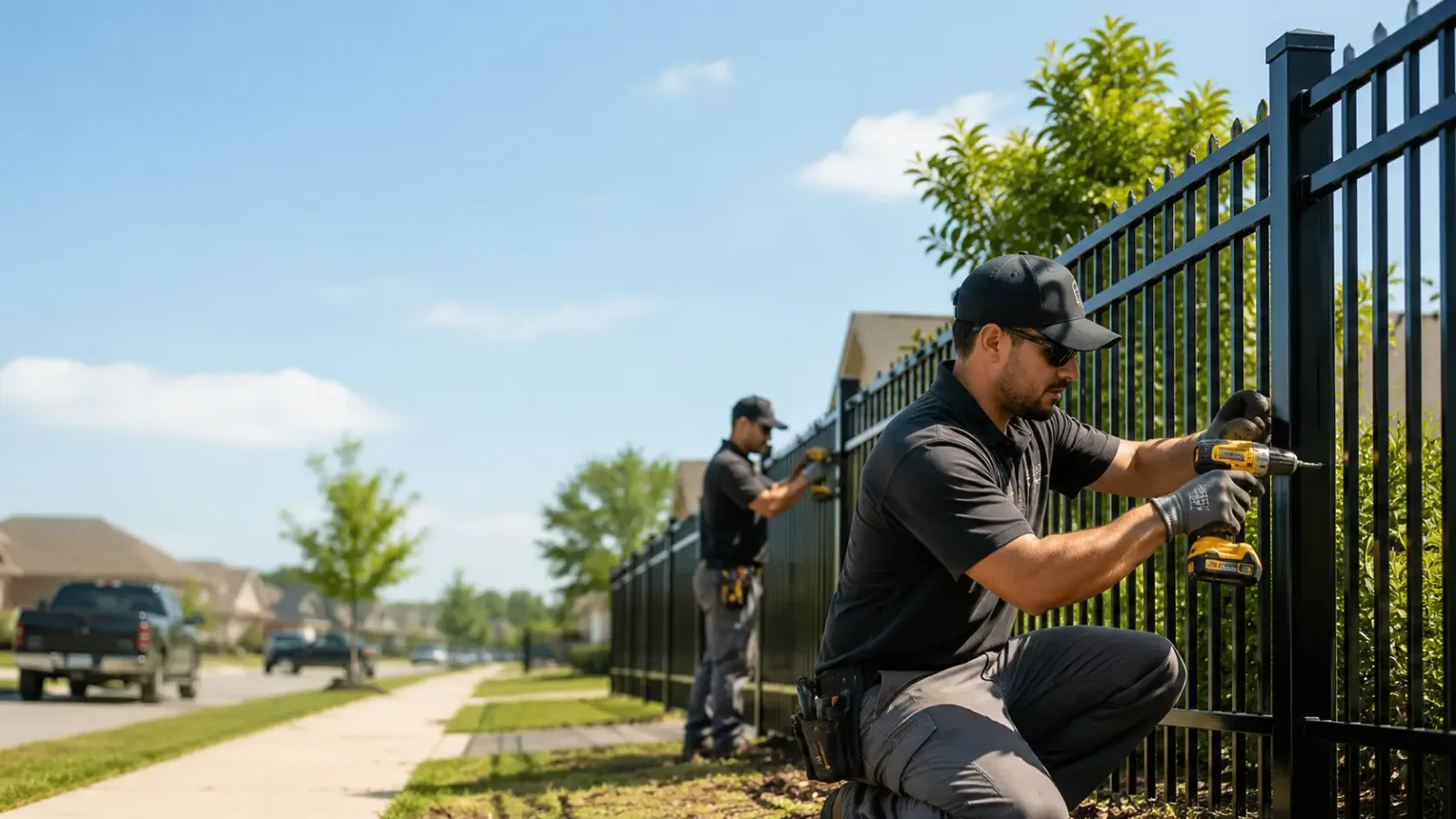 Metal Fence Installation in Altus, AR